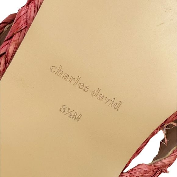 Charles David Woven Slip-On Sandals - Picture 10 of 12